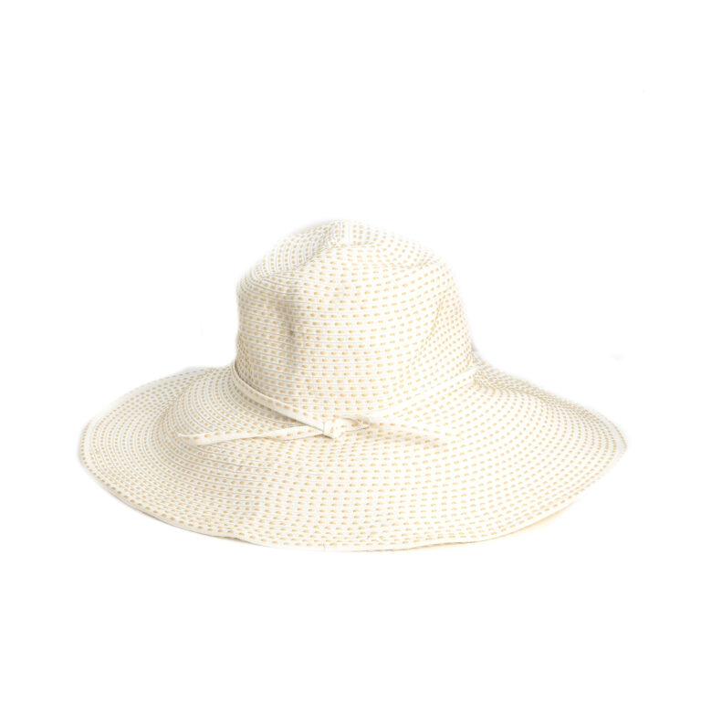 Πάνινο λευκό καπέλο