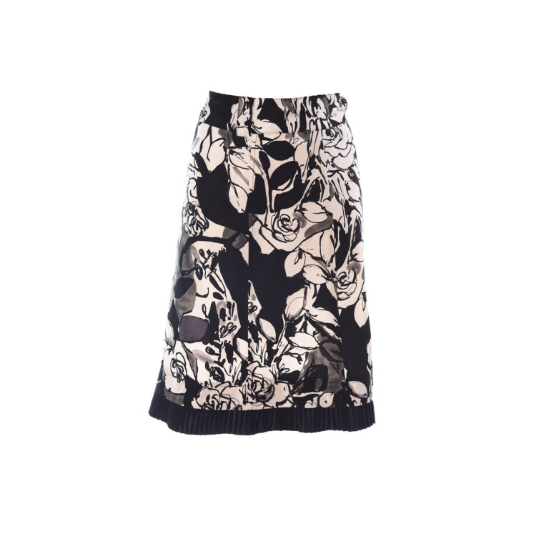 Vintage εμπριμέ φουστα