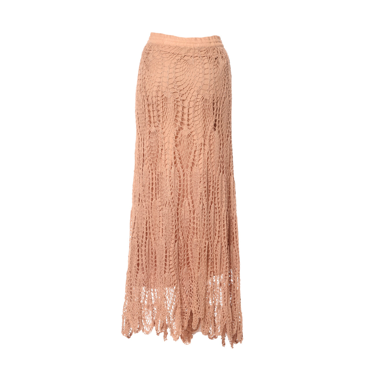 Vintage beige skirt - Image 2