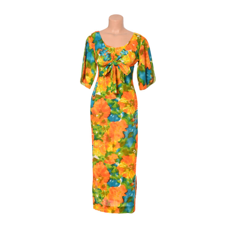 Vintage hibiskus dress