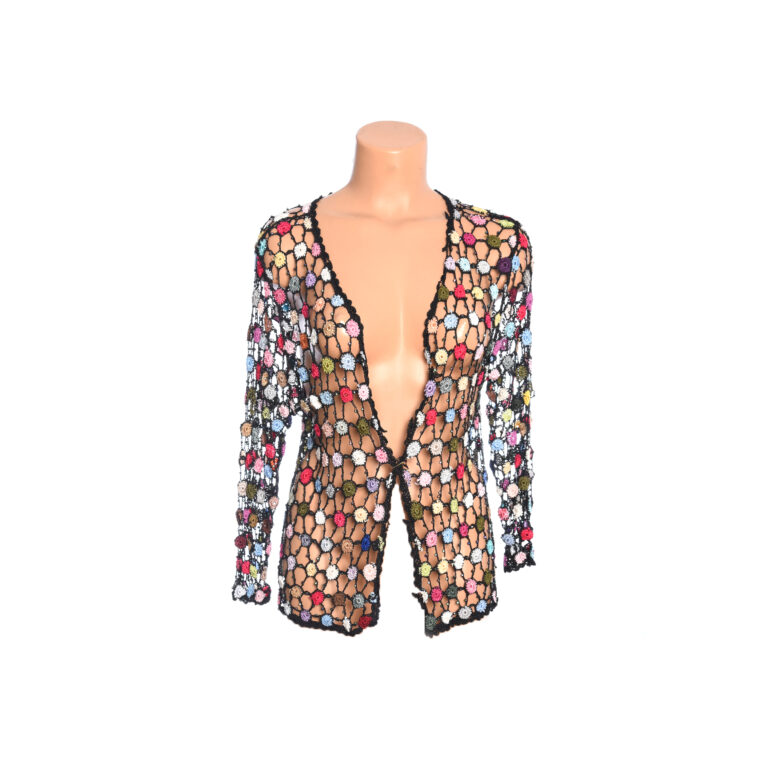 Διχτυωτή ζακέτα