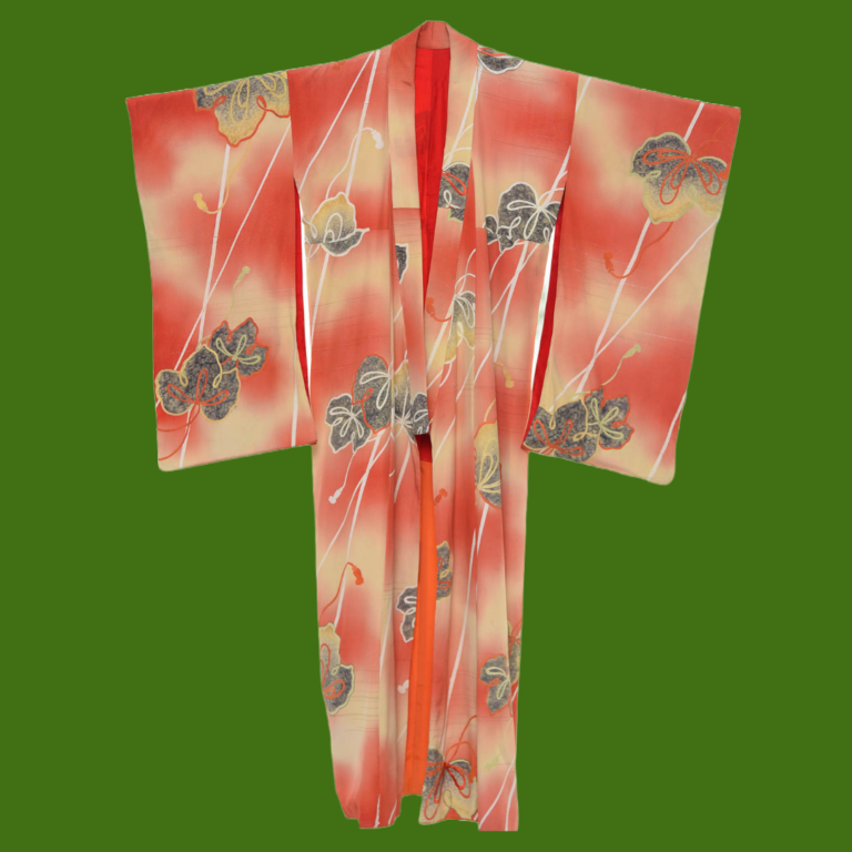 Κιμονό με φύλλα