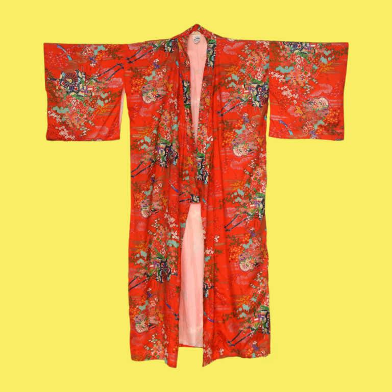 Πορτοκαλί κιμονό