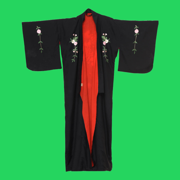 Κιμονό με άνθη
