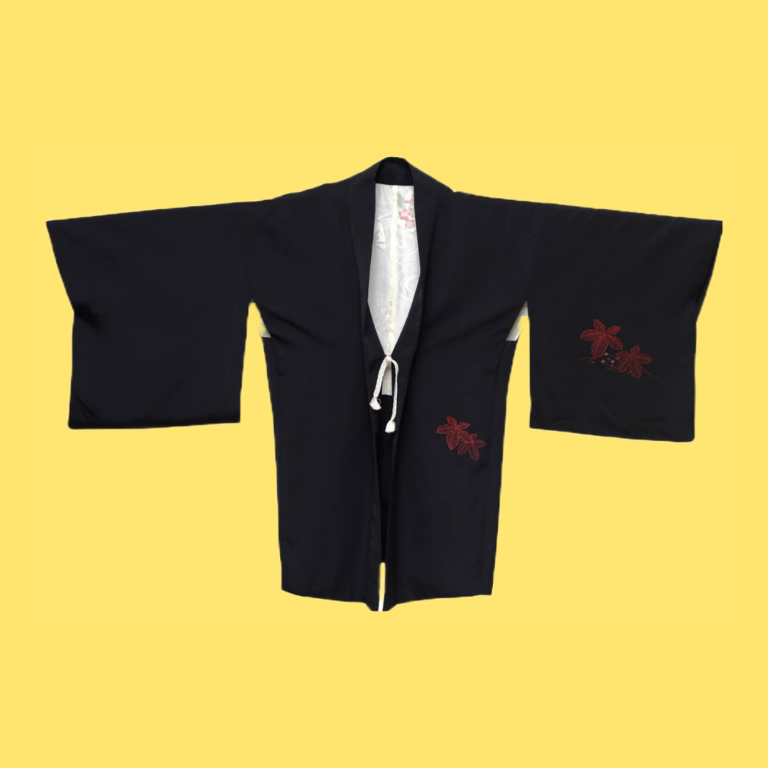 Κιμονό κοντό μαύρο