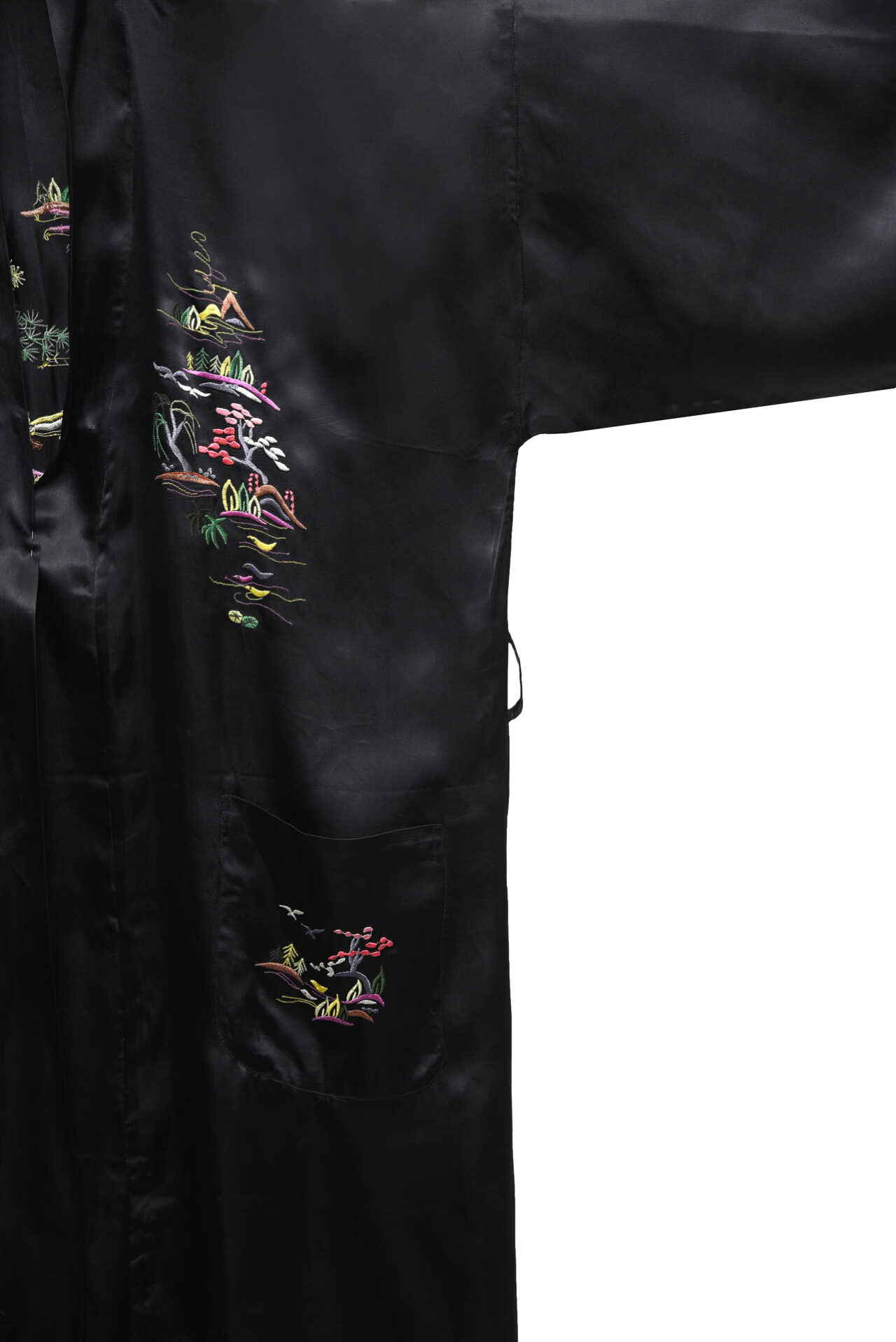 Μαύρη ρόμπα/κιμονό - Image 4