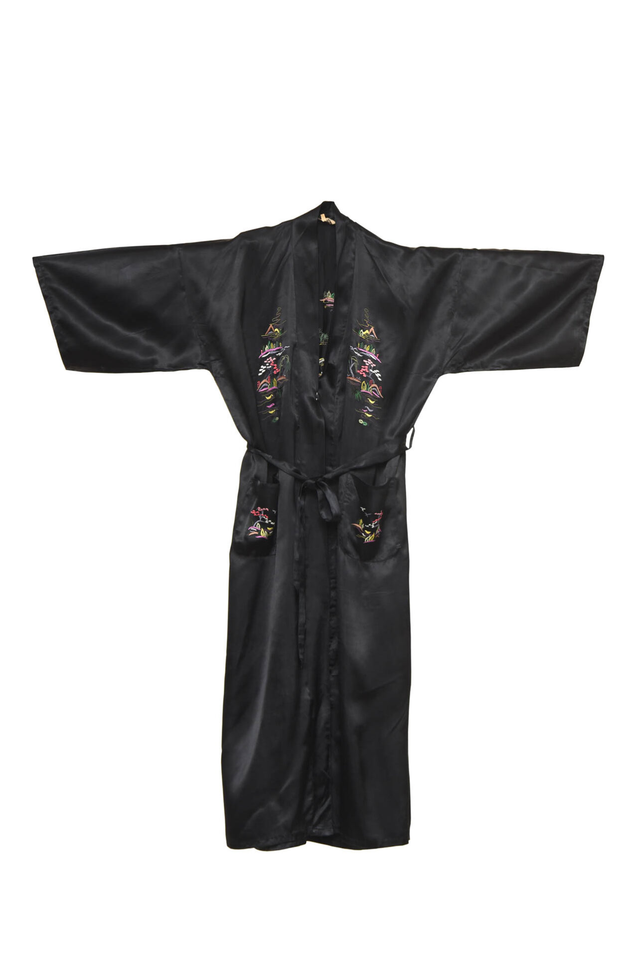 Μαύρη ρόμπα/κιμονό - Image 5