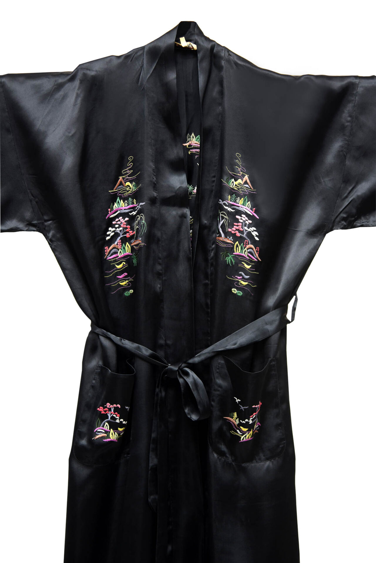 Μαύρη ρόμπα/κιμονό - Image 6