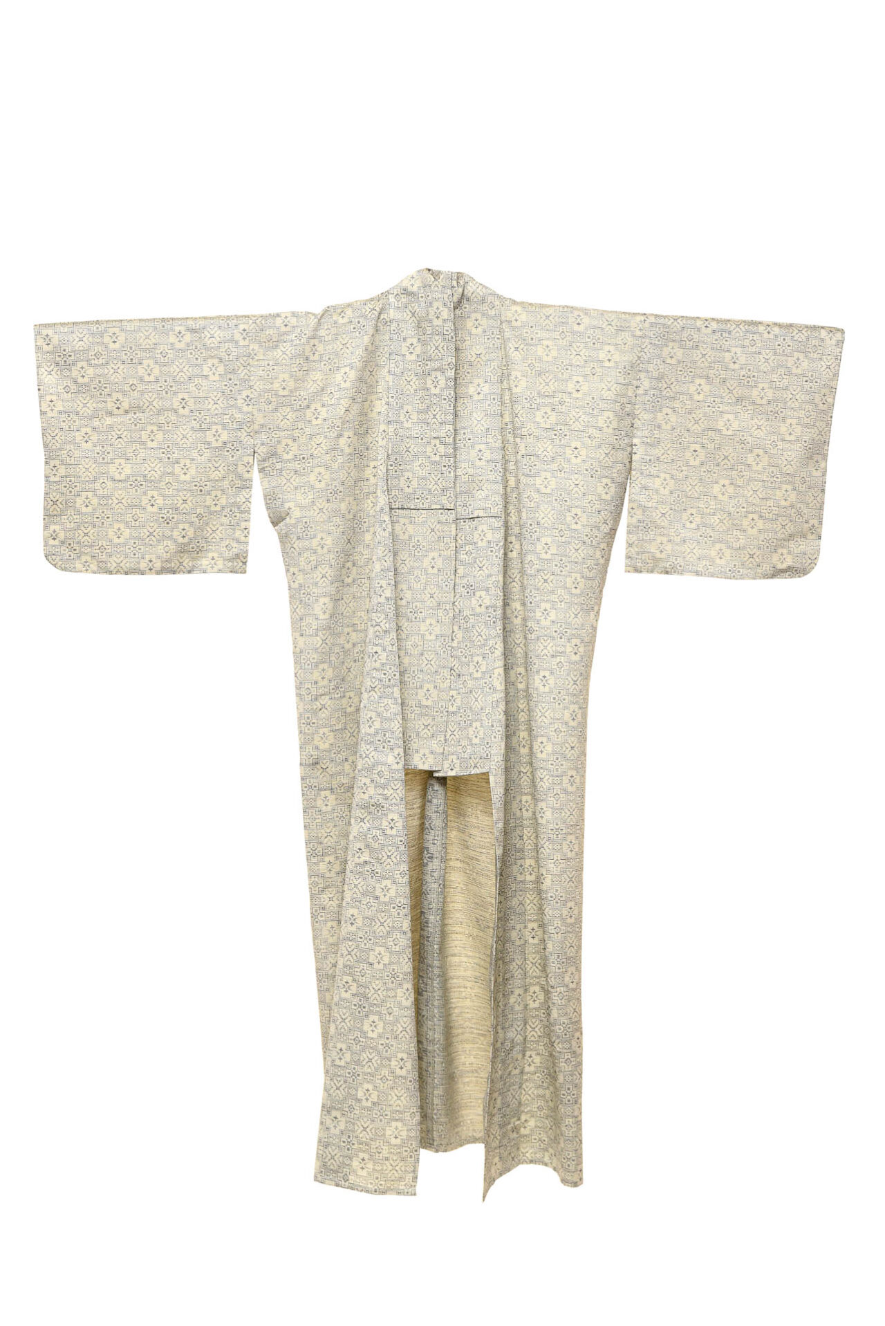 Κιμονό φυστικί-εκρού - Image 4