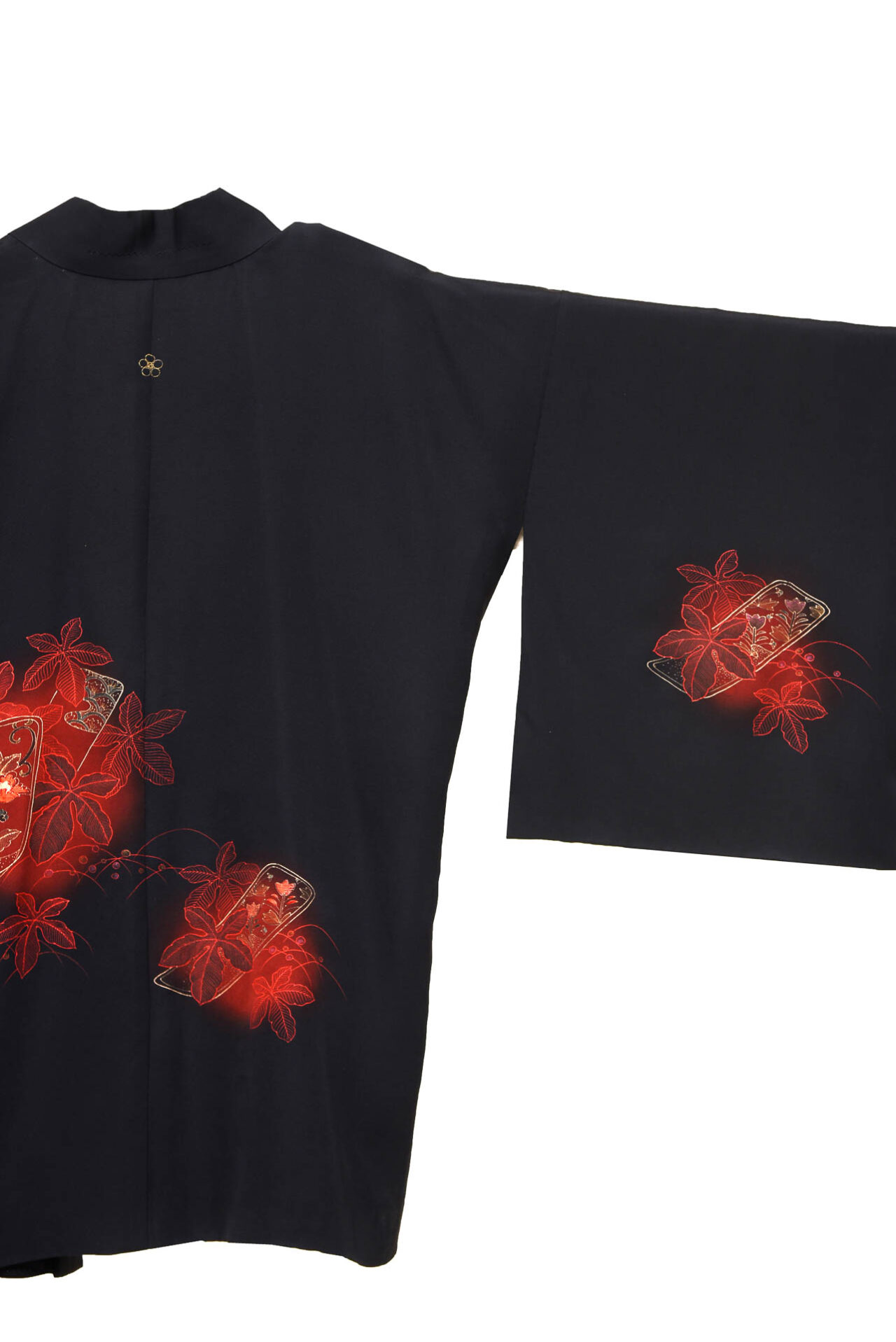 Κιμονό κοντό μαύρο - Image 3