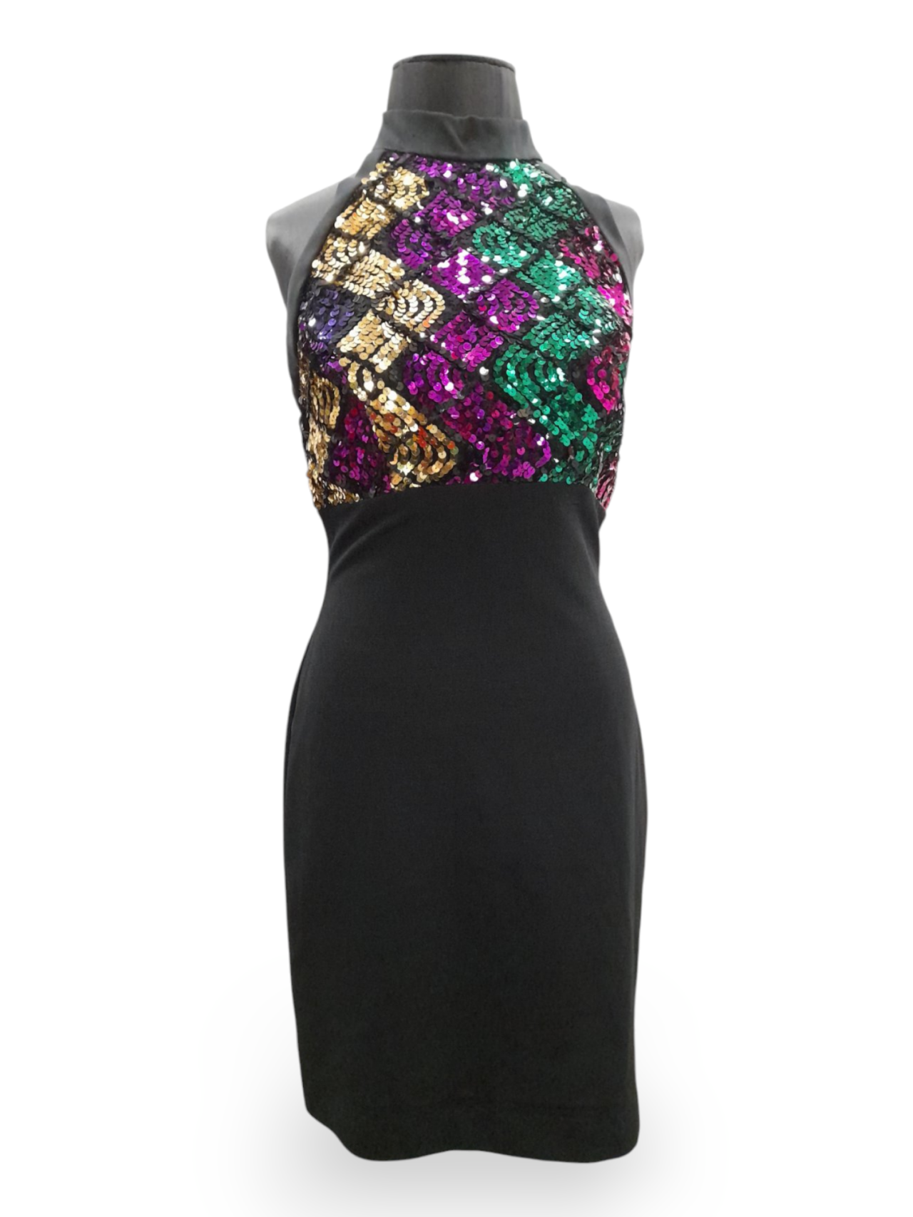 Dress with sequins - Image 2