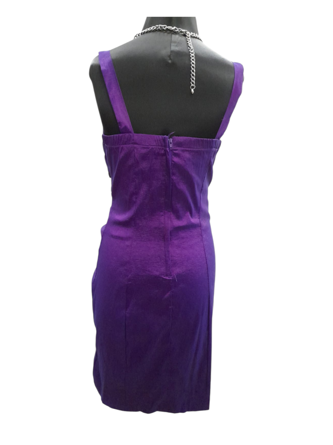 Μώβ φόρεμα - Image 3