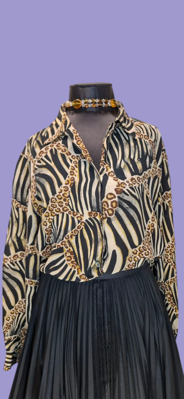 Leopar πουκάμισο